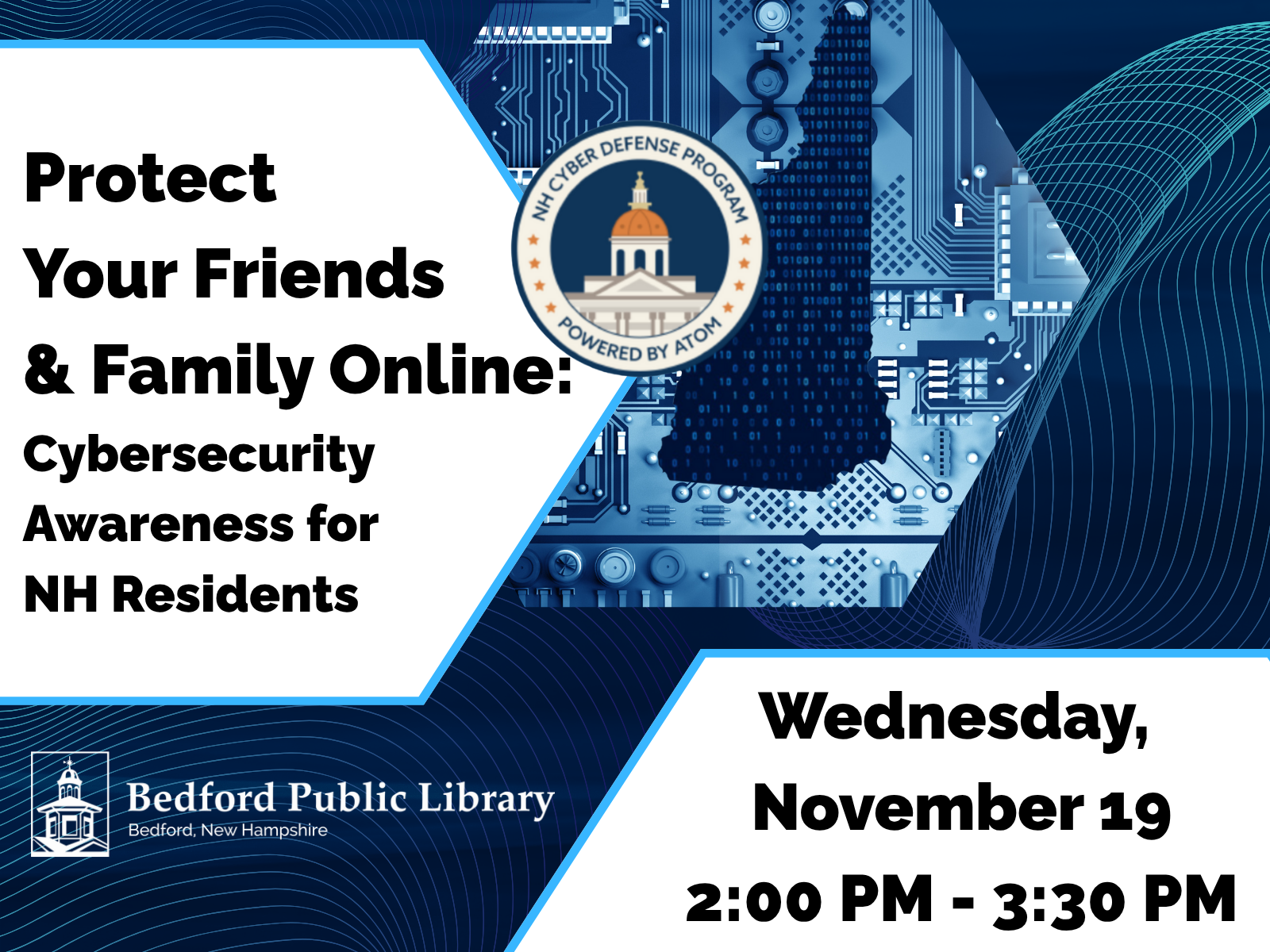 Protect Your Friends & Family Online: Cybersecurity Awareness for NH Residents