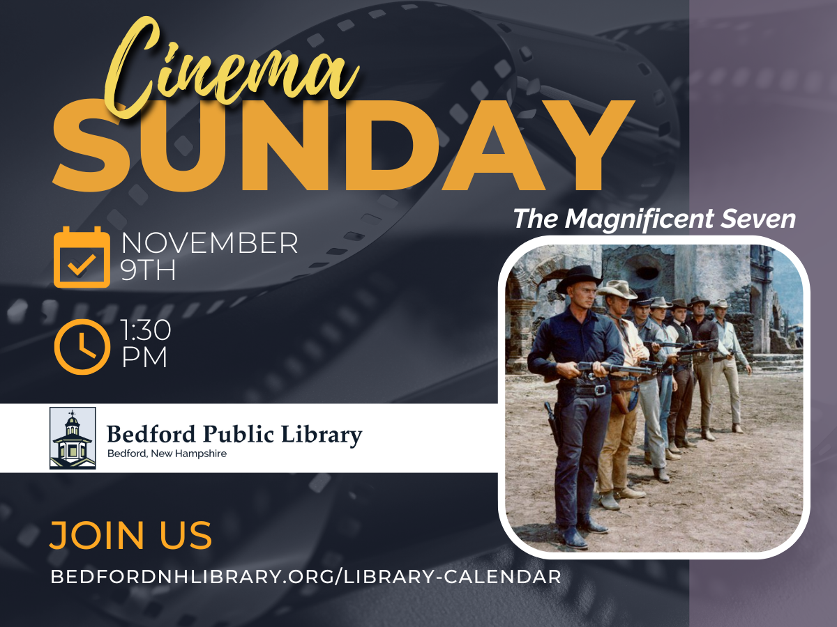 The Magnificent Seven at Cinema Sunday