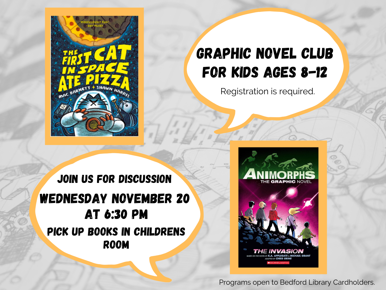 Graphic Novel Club Nov 20