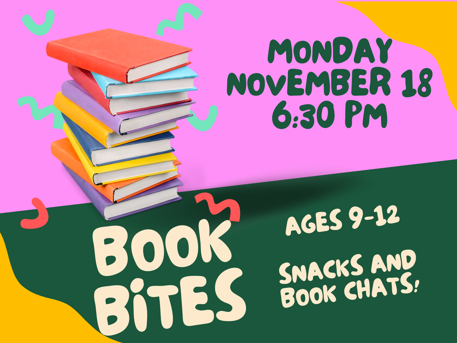 Book Bites on Monday November 18