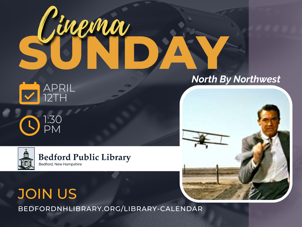 North by Northwest at Sunday CInema April 12