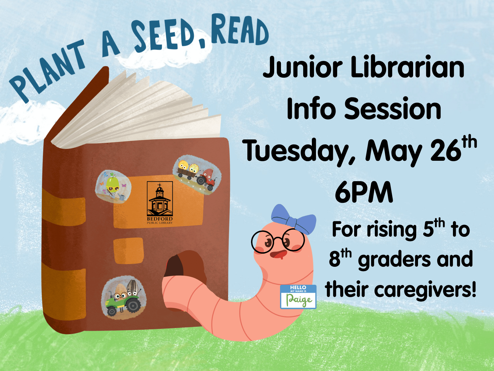 jr librarian info session