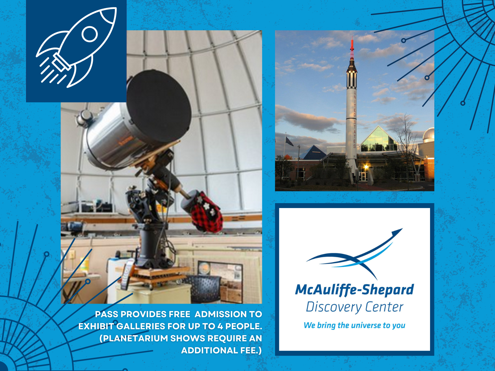 Visit the McAuliffe-Shepard Discovery Center