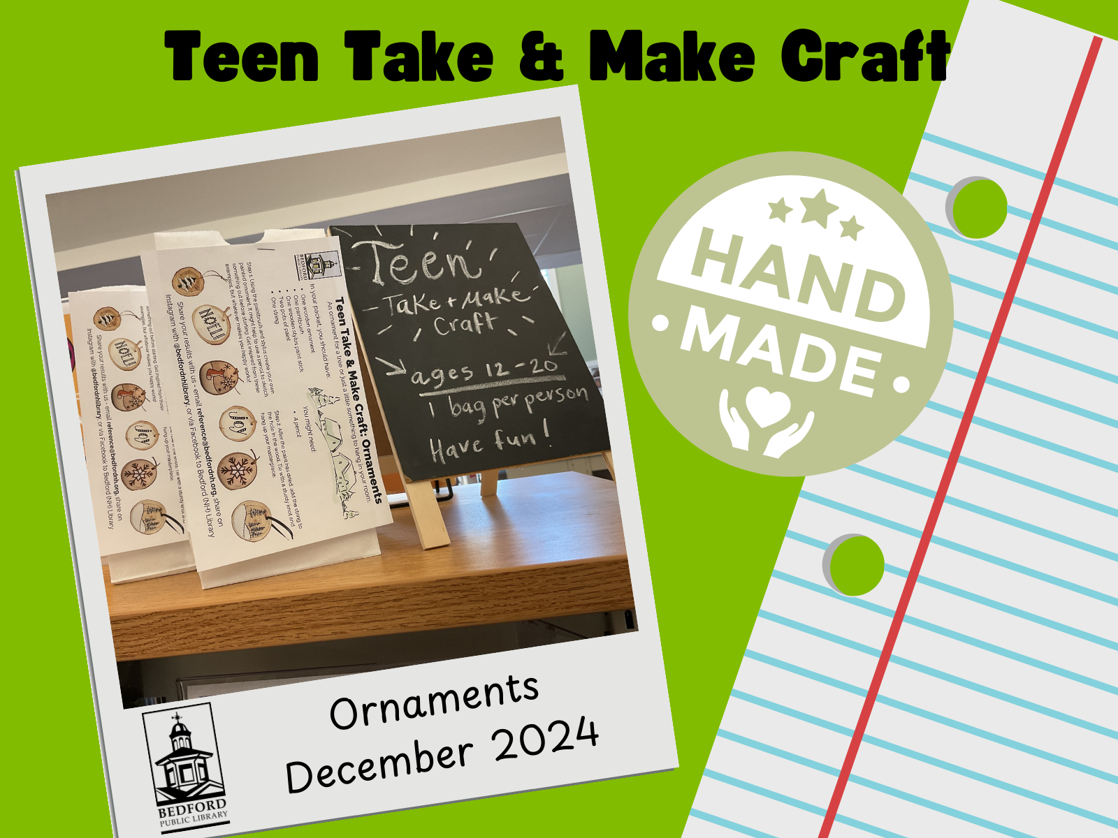 December Teen Take & Make