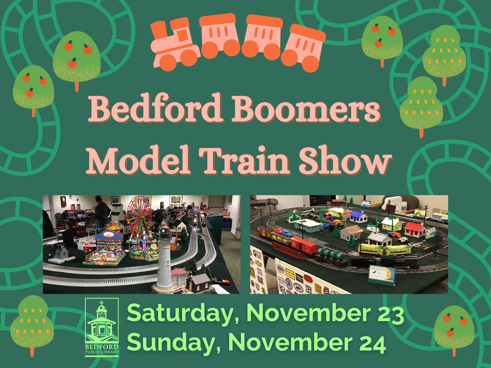 Bedford Boomers Model Train Shoe November 23-24, 2024