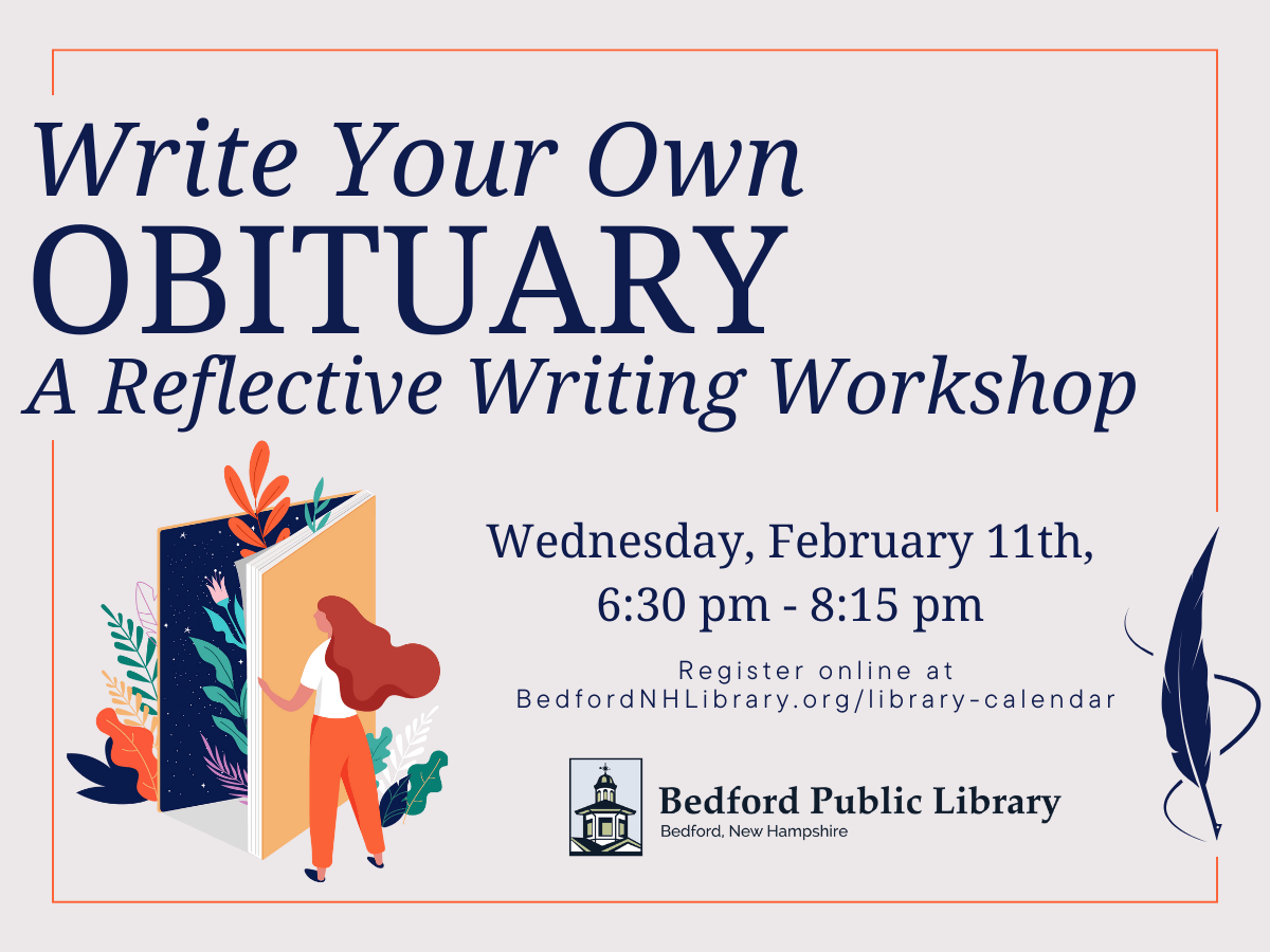 Write Your Own Obituary Workshop
