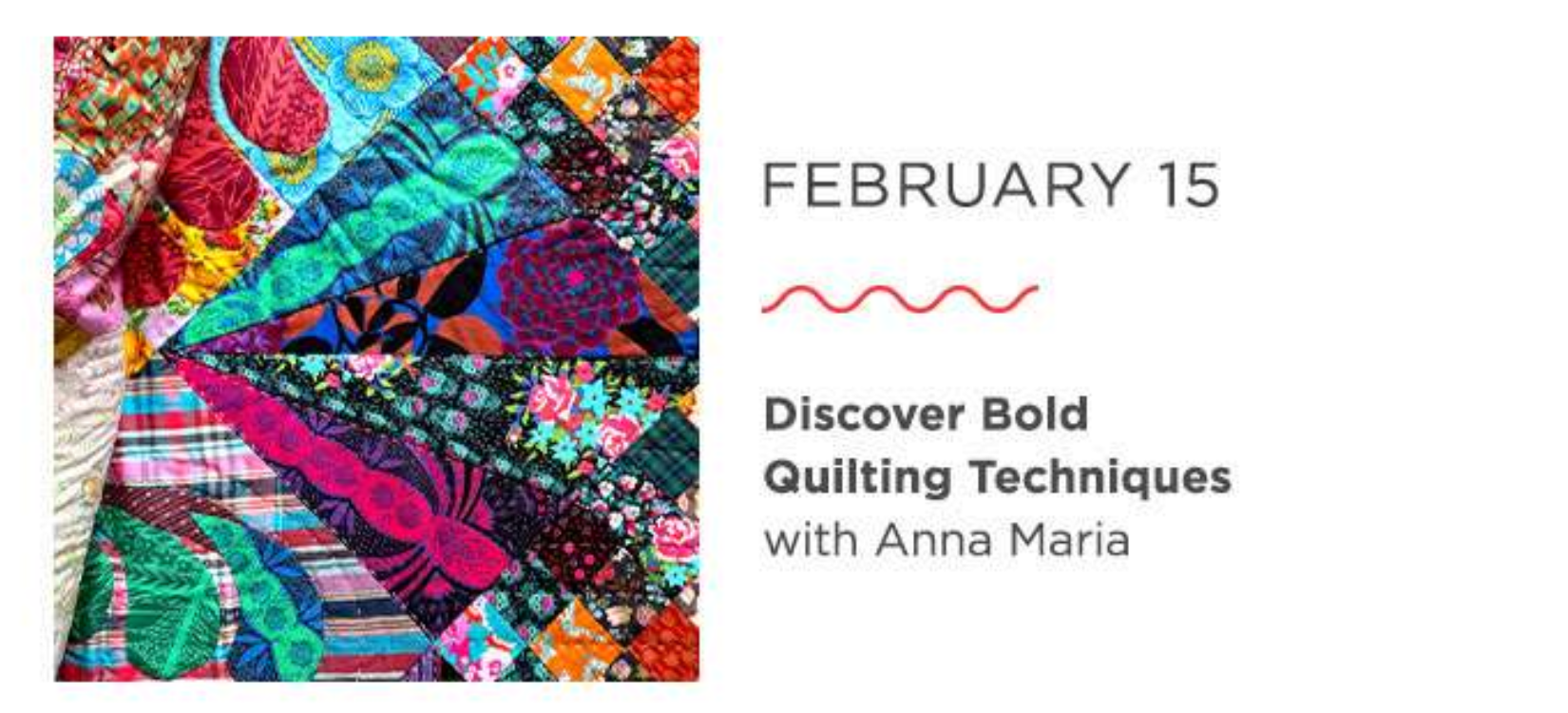 Discover Bold Quilting Techniques