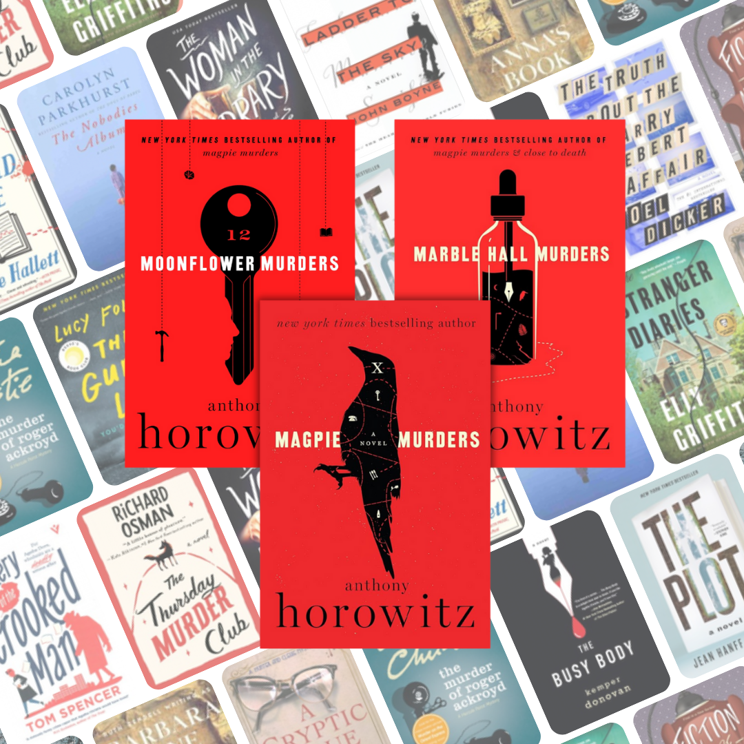 More Books Like Marble Hall Murders, Moonflower Murders and Magpie Murders by Anthony Horowitz