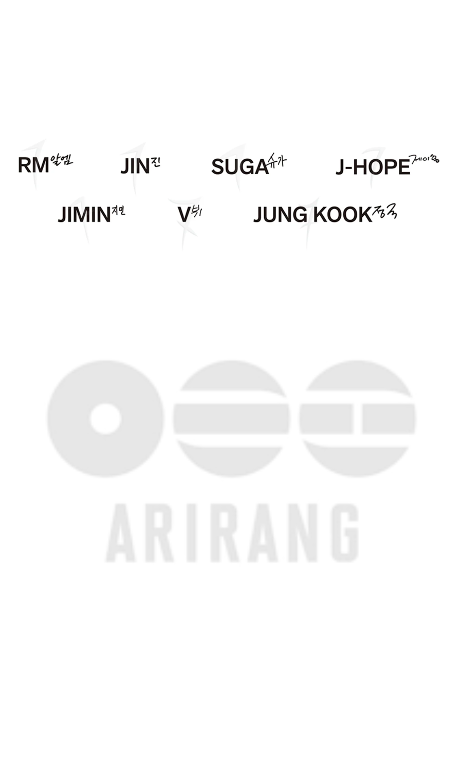 Arirang by BTS on CD