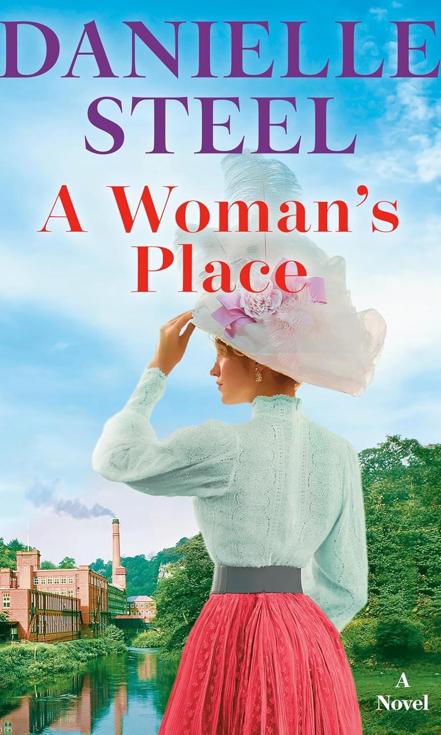 A Woman's Place by Danielle Steel in Large Print