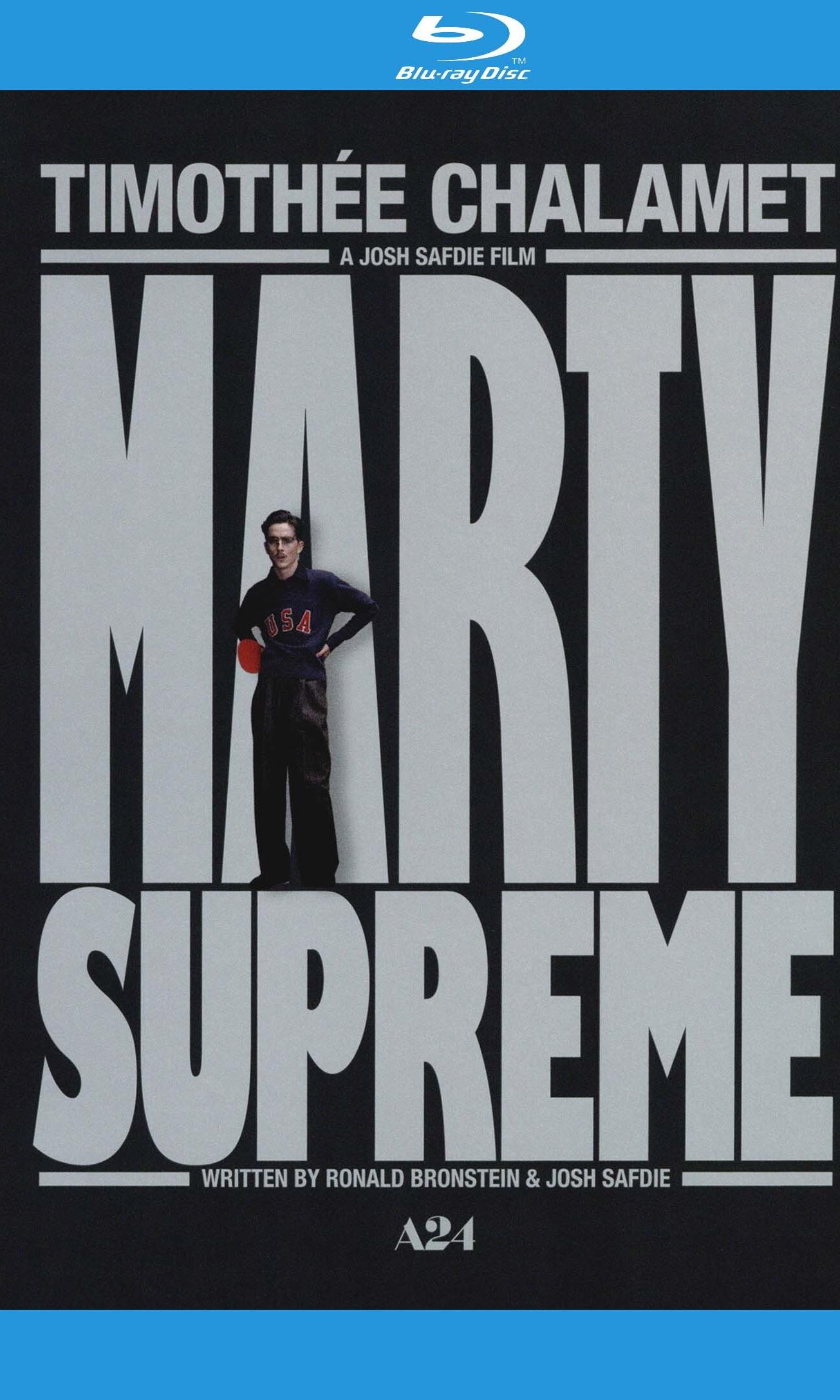 Marty Supreme on Blu-Ray