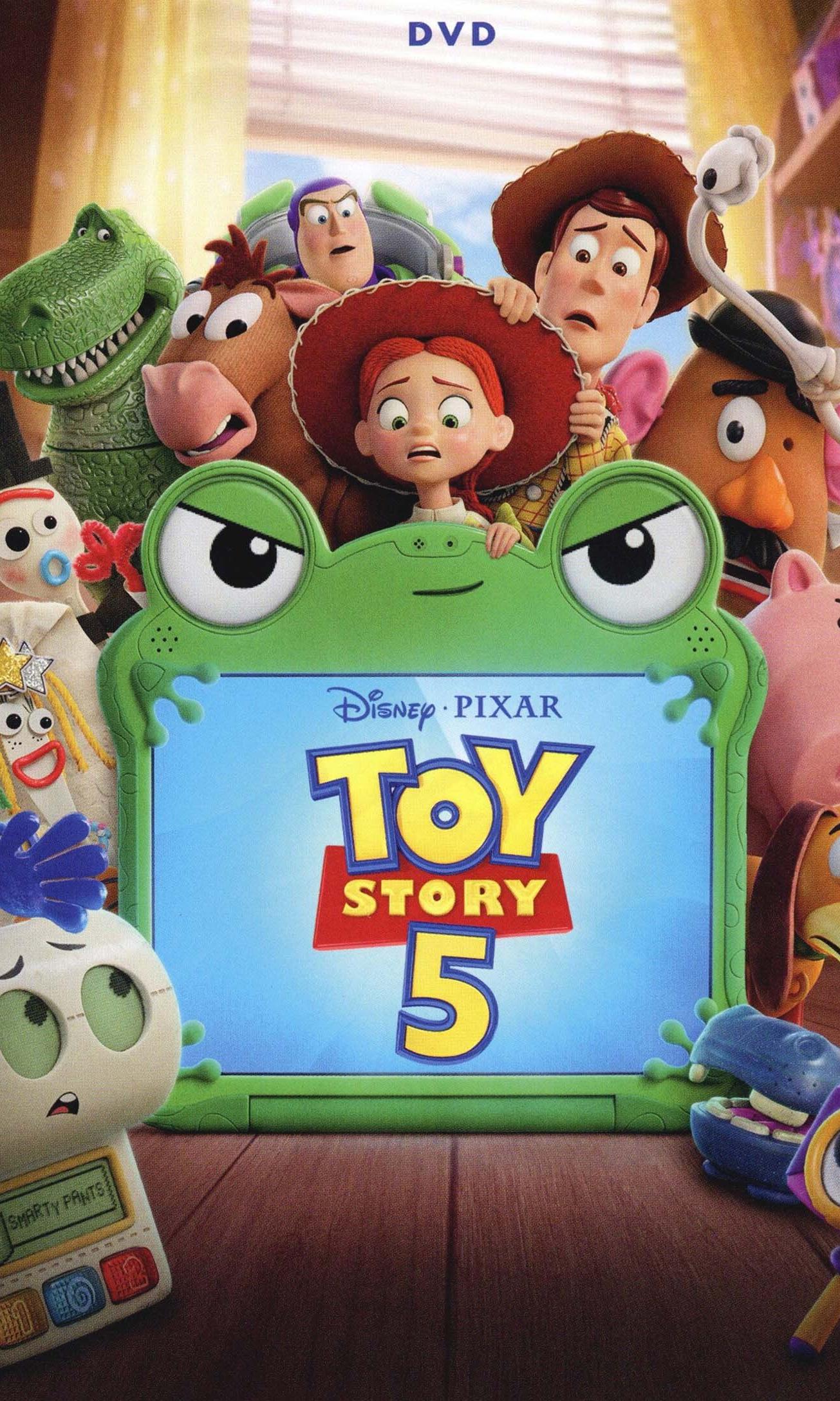 Toy Story 5 on DVD and Blu-Ray