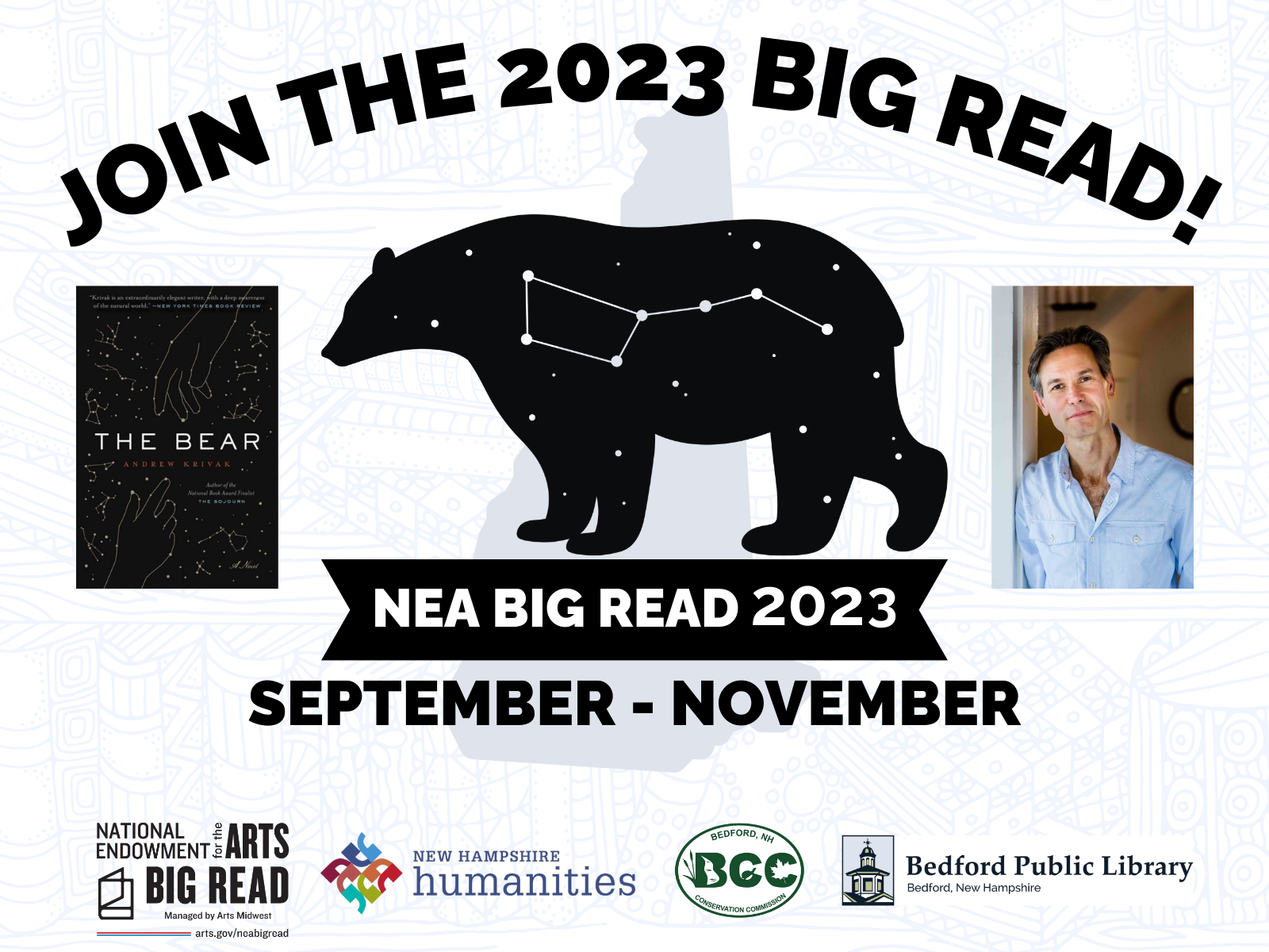 Join the Big read of The bear by Andrew Krivak