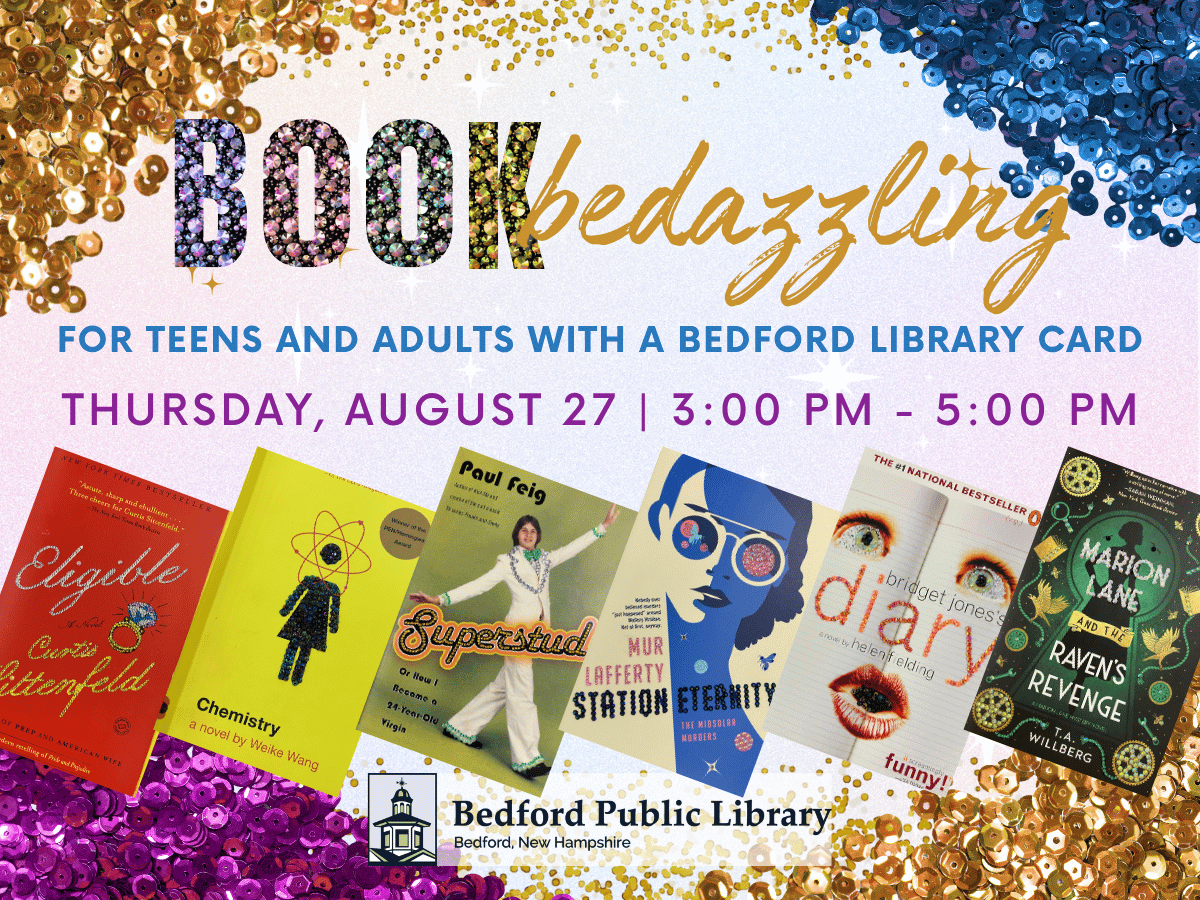 Book bedazzling for Adults and Teens
