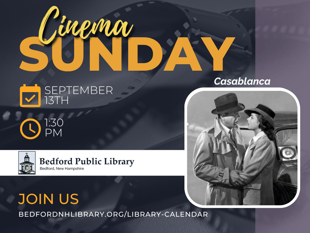 Casablanca at Cinema Sunday 2026
