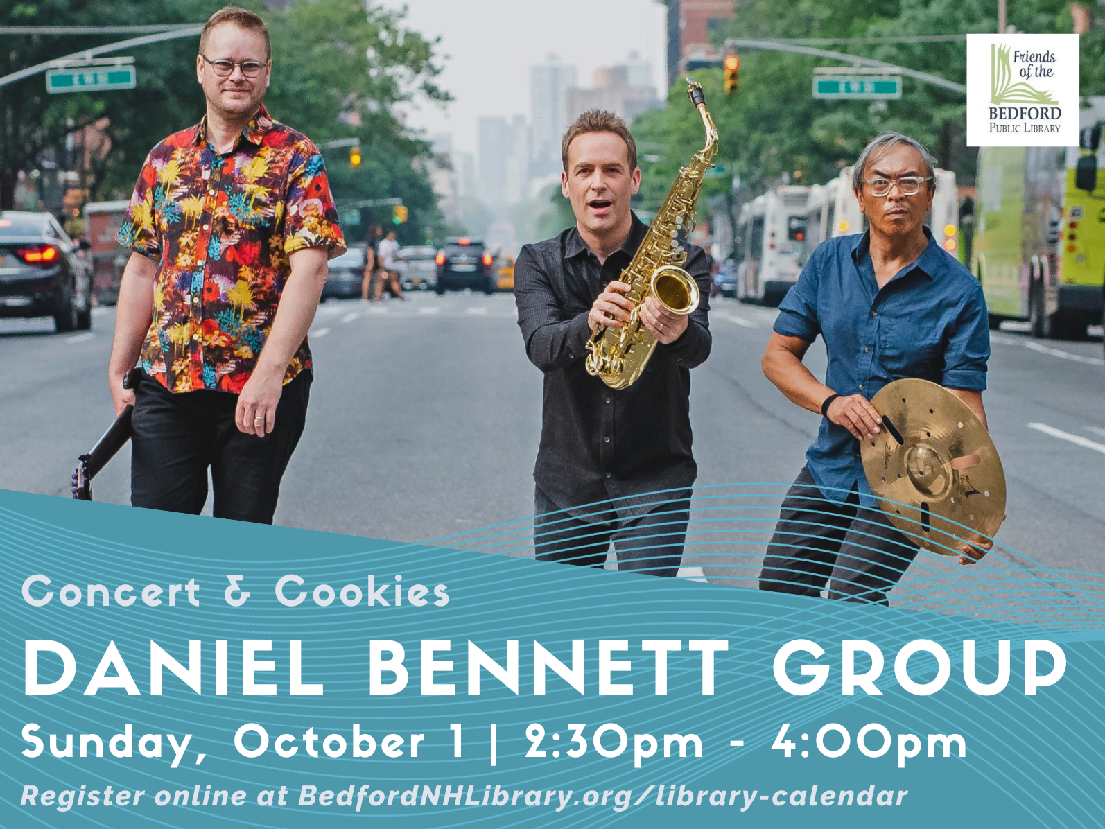 The Daniel Bennett group at Concert & Cookies October 1