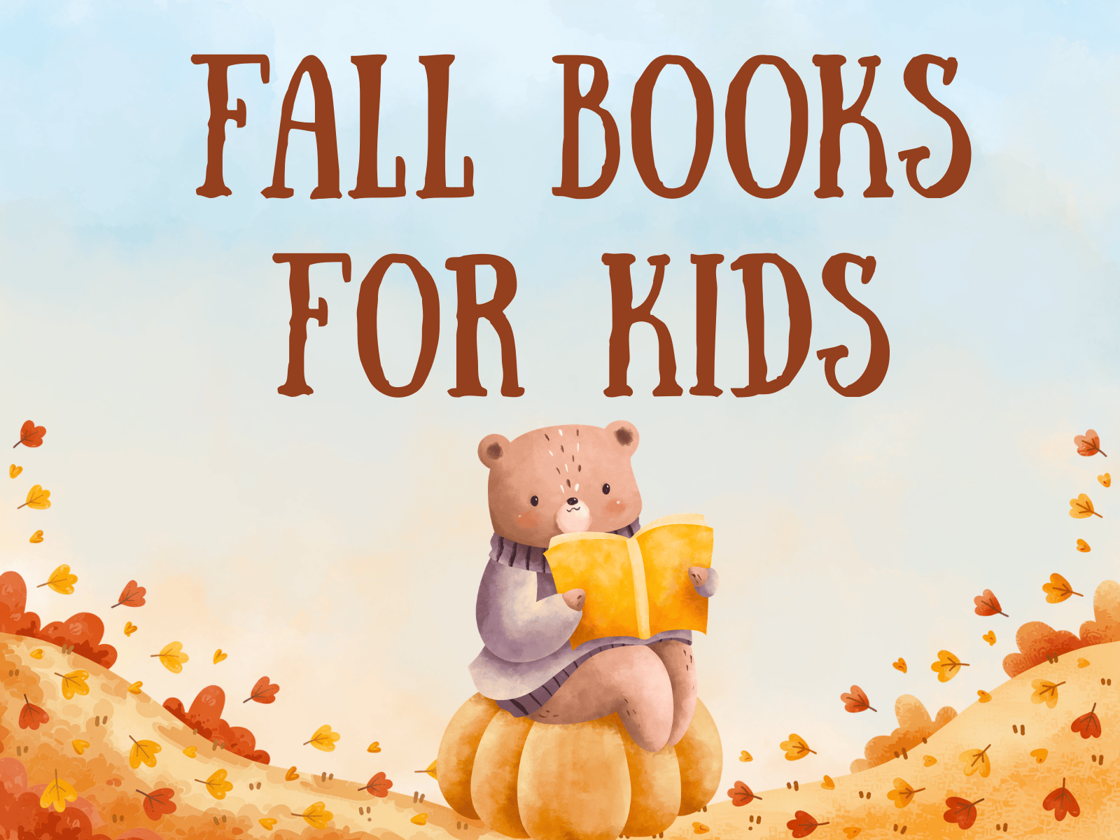 fall books for kids