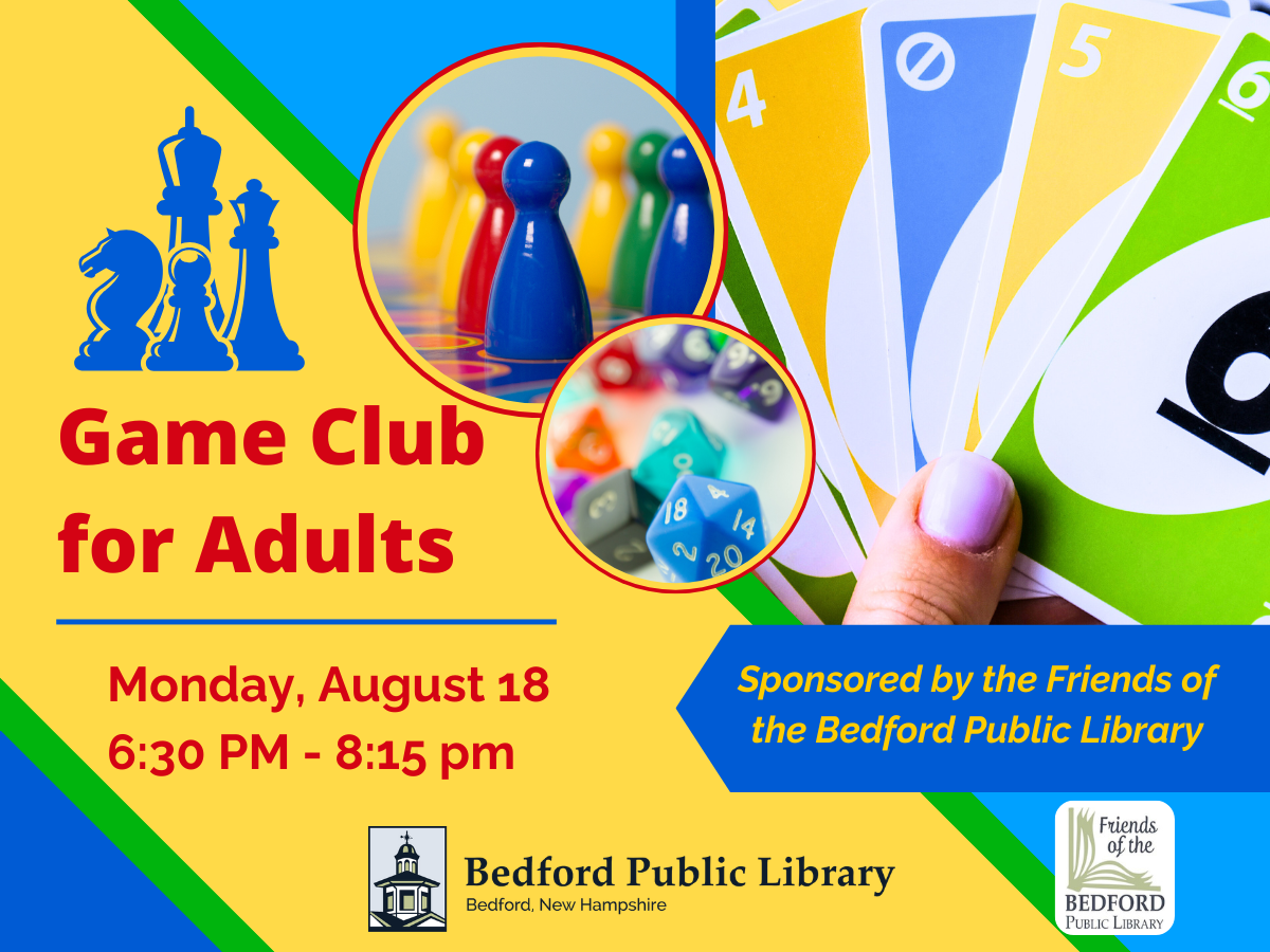 Game Club Monday August 18