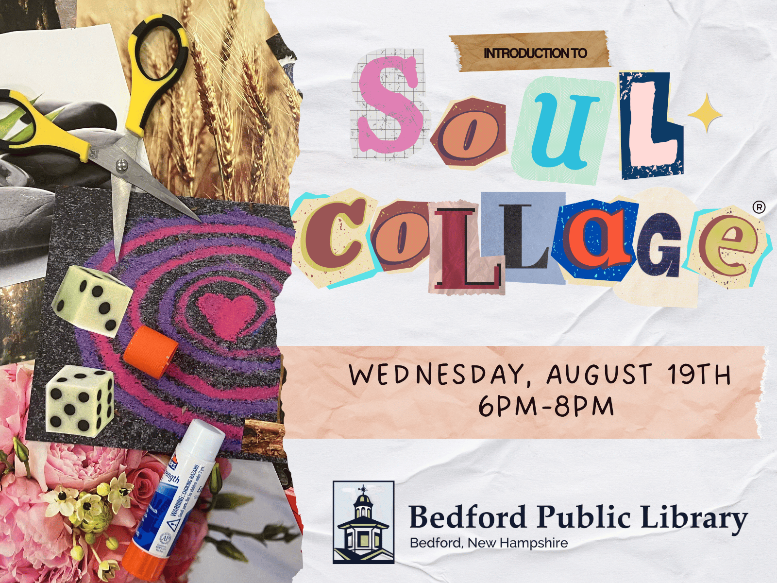 Introduction to SoulCollage at the Bedford Public Library