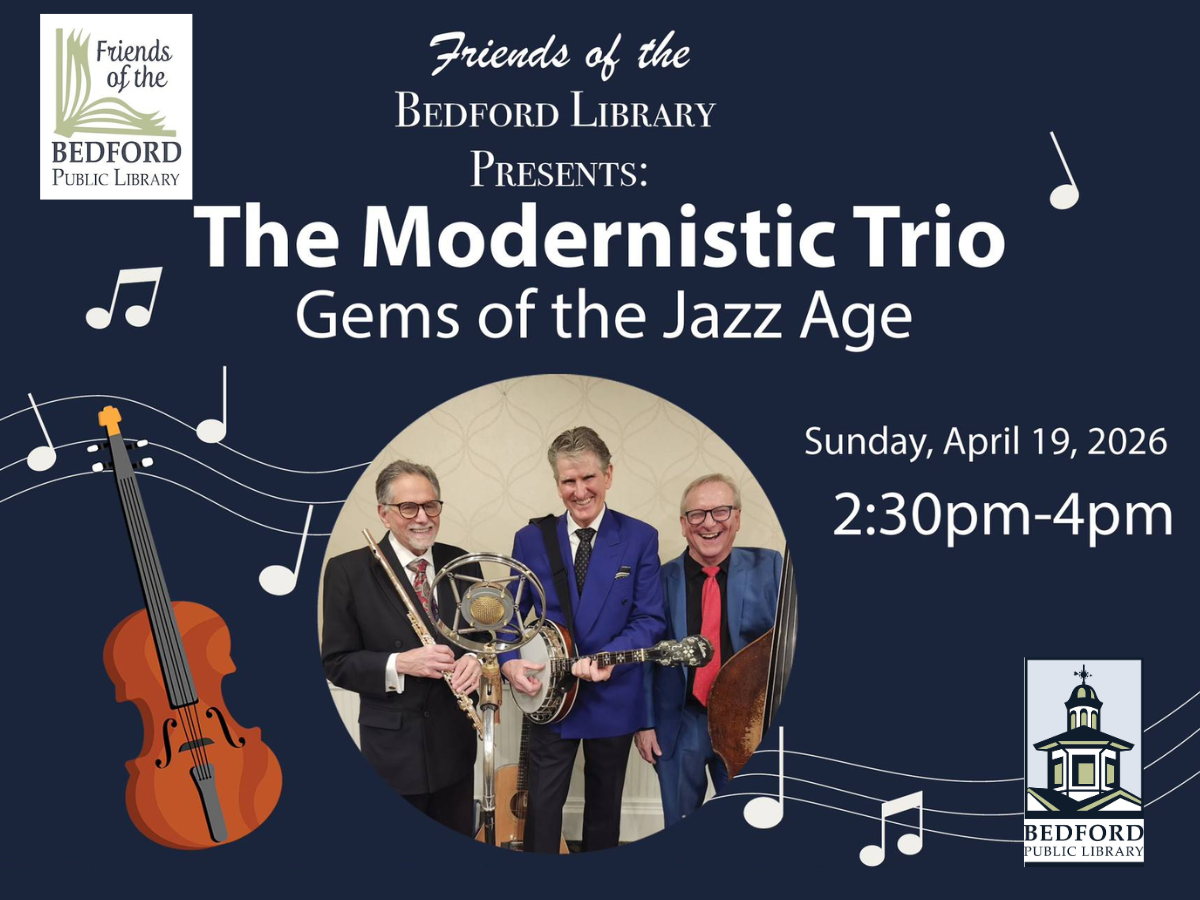 Modernistics Trio Gems from the Jazz Age friends of the Bedford Library Concert Series