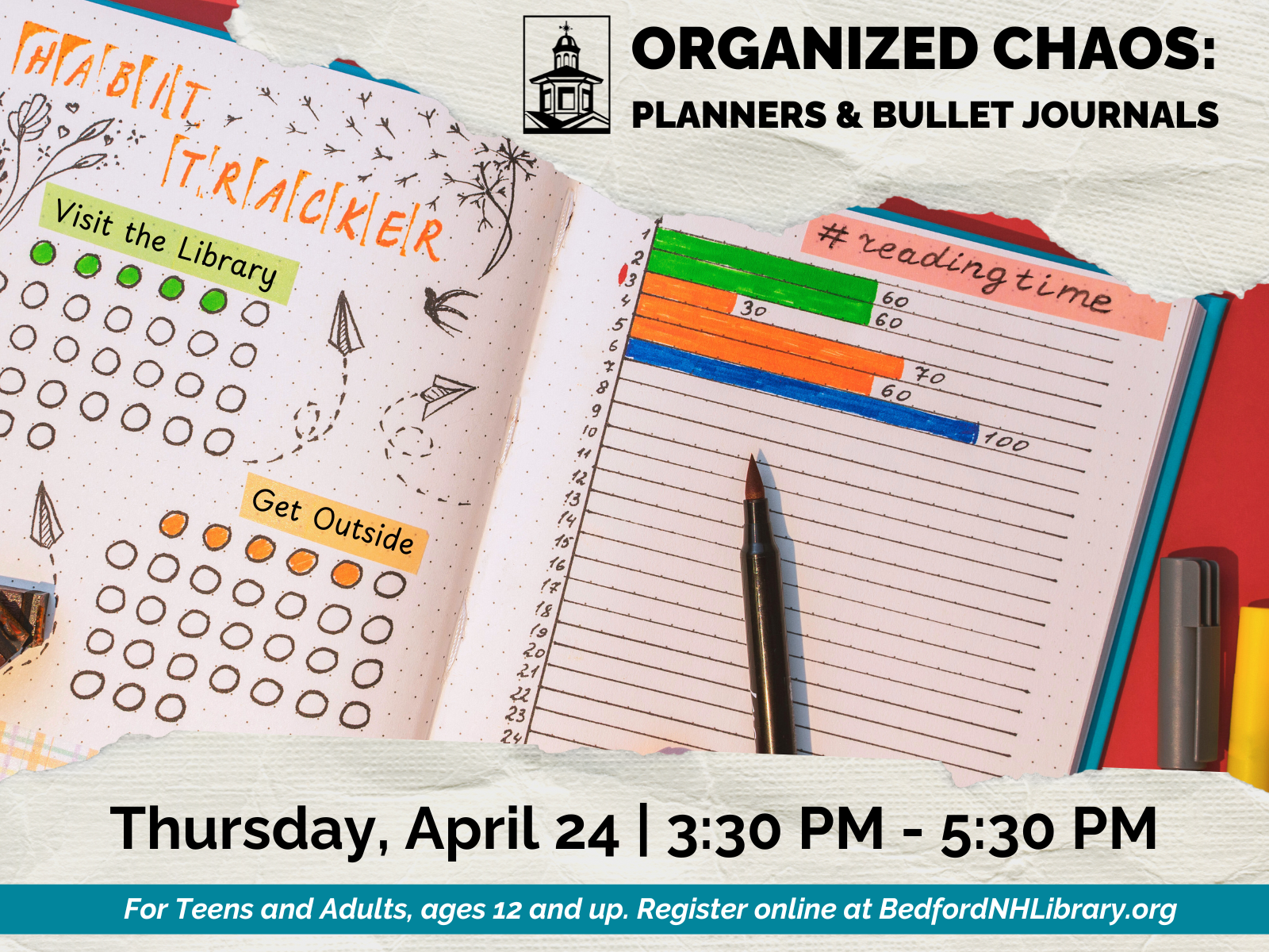 Organized Chaos at the Bedford Public Library