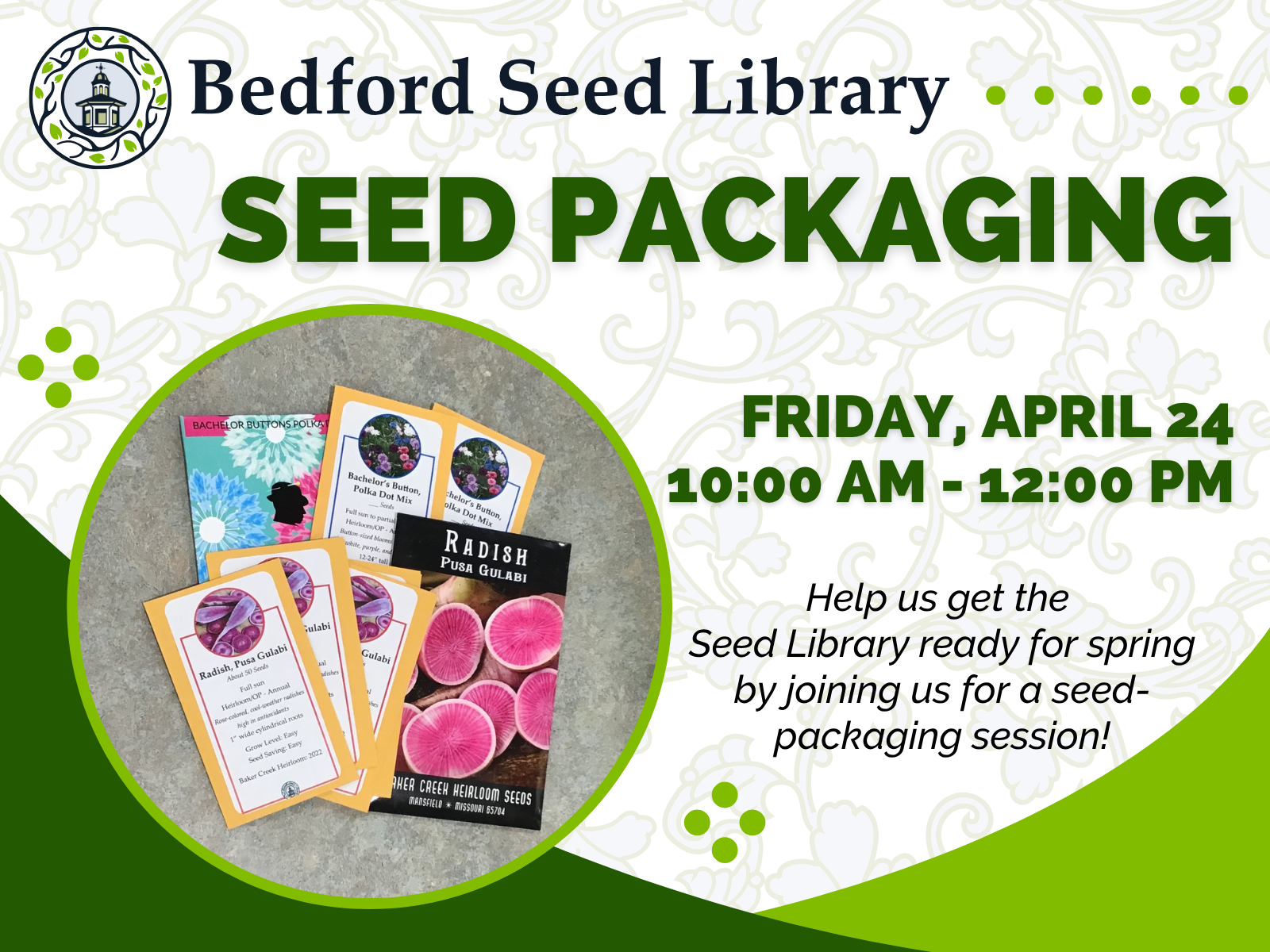 Final 2026 Seed Packaging Session