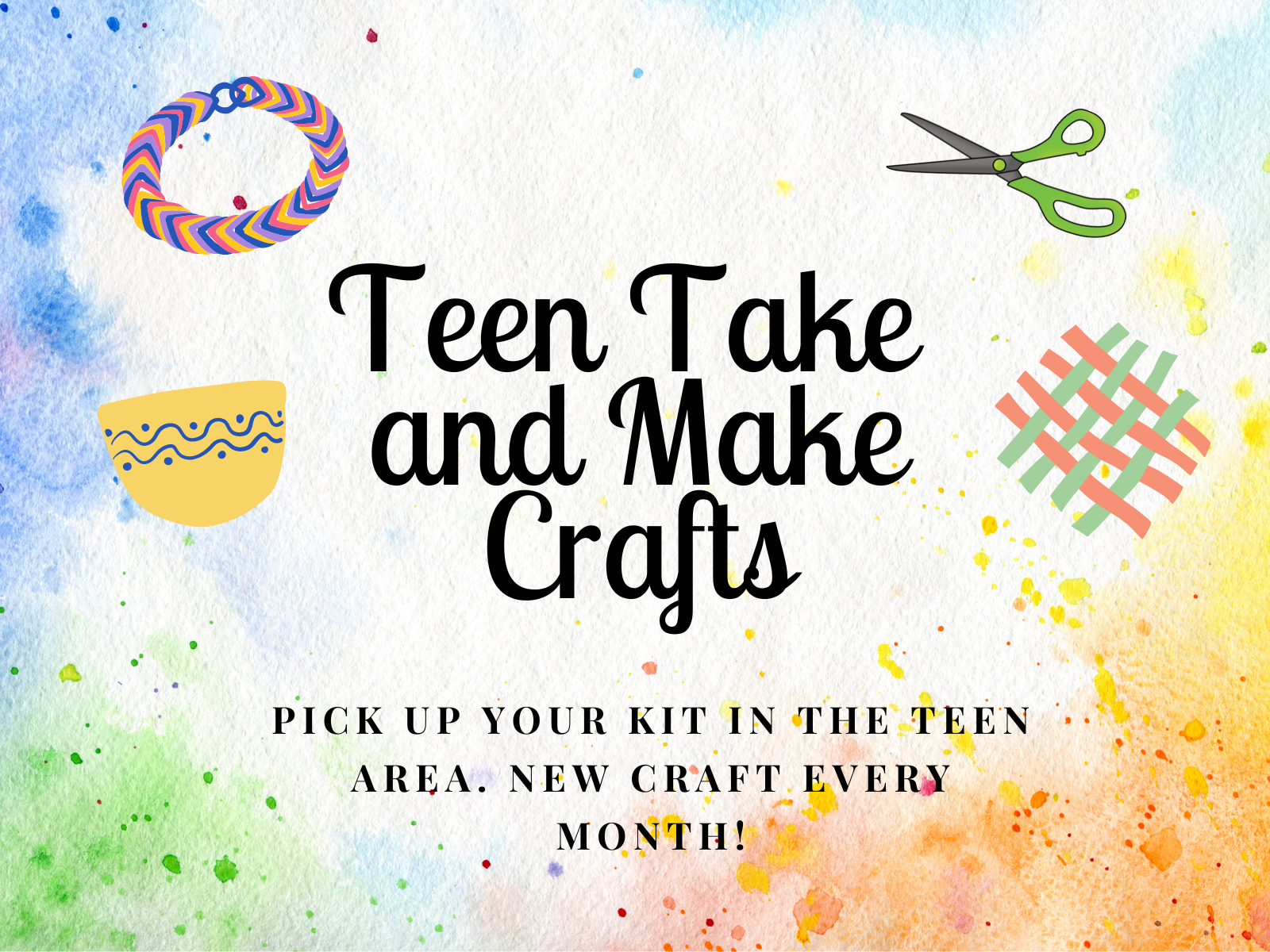 Teen Take and Make Crafts