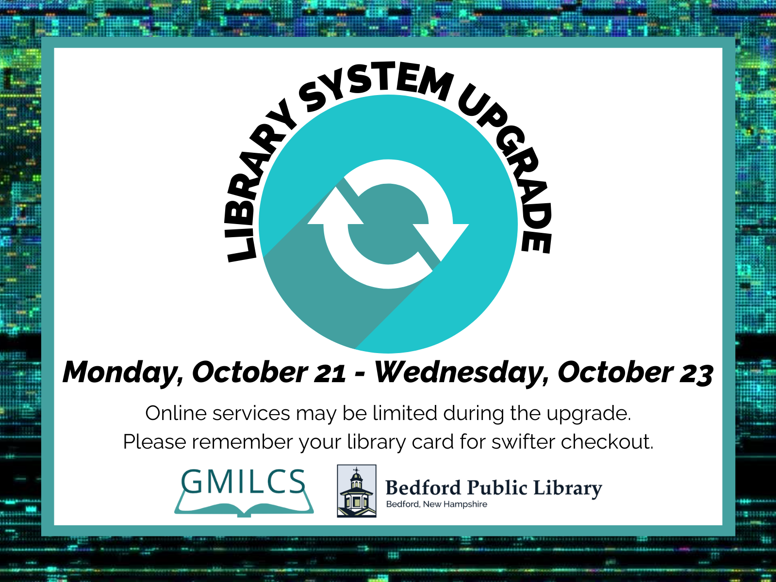 Library System Upgrade October 2024