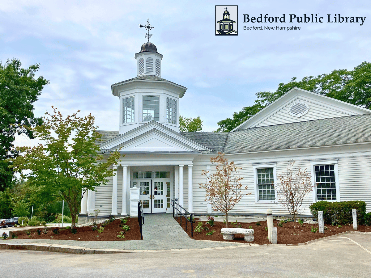 New Walkway at the Bedford Public Library